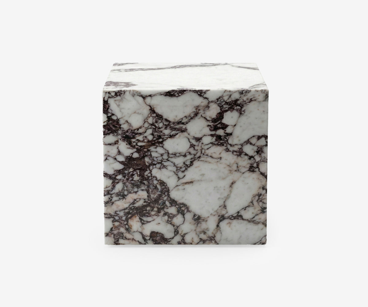 Teso Marble Cube Table, view 2