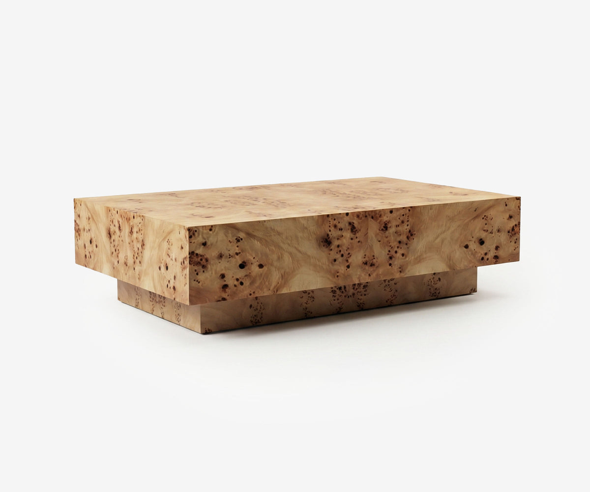 Burl Block Table, view 2