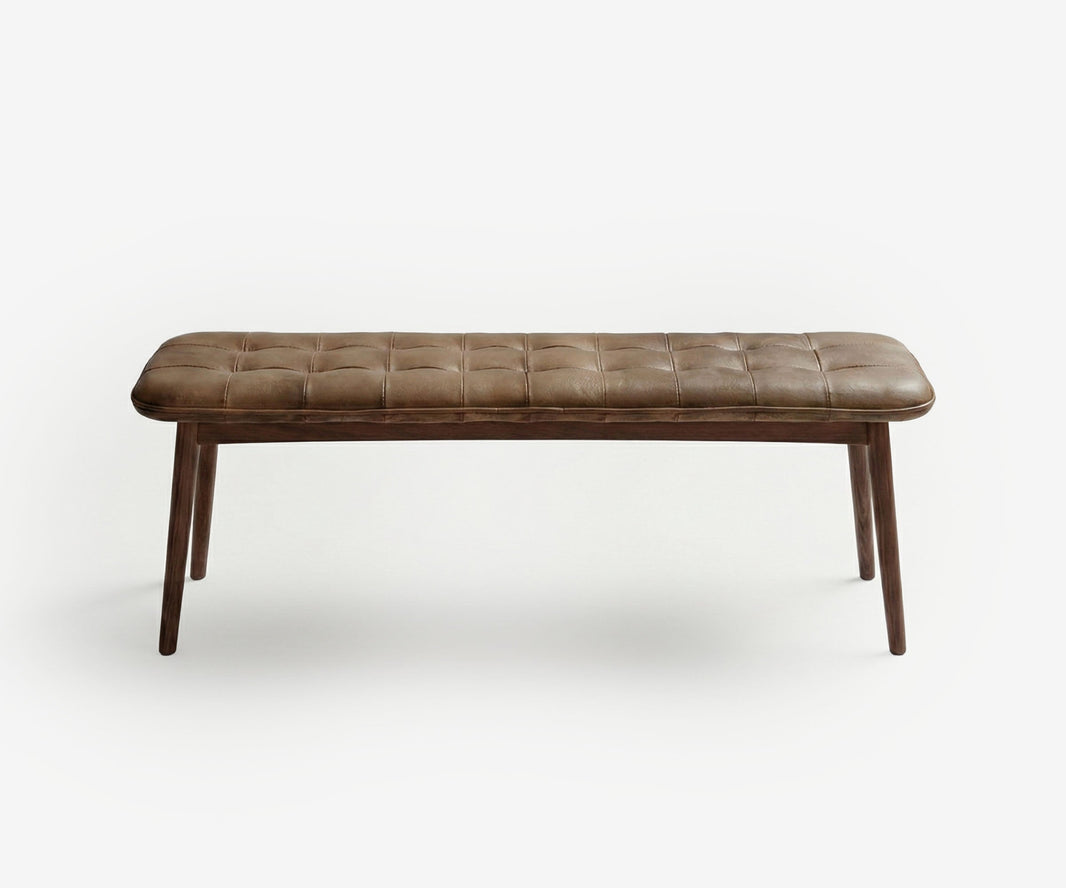 Hollis Leather Bench - The Essential 