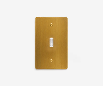 Solid Brass Switch Plate - 1 Gang, view 7
