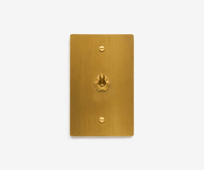 Solid Brass Switch Plate - 1 Gang, view 5