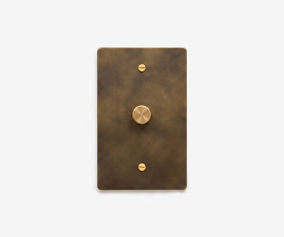 Solid Brass Switch Plate - 1 Gang, view 9