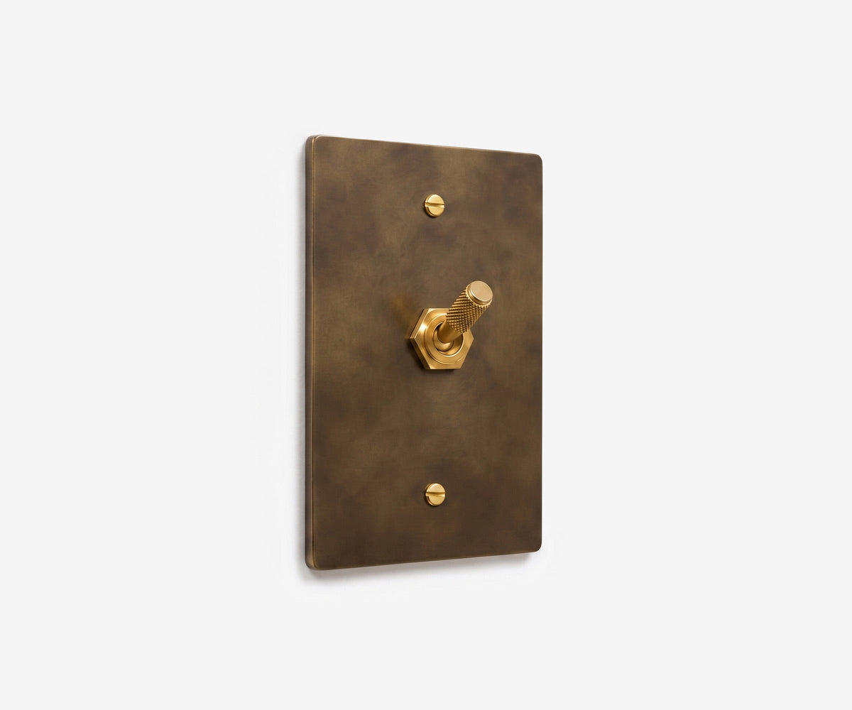 Solid Brass Switch Plate - 1 Gang, view 12