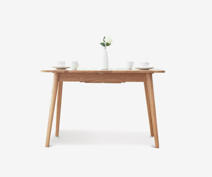 Expandable Oak Dining Table, view 2