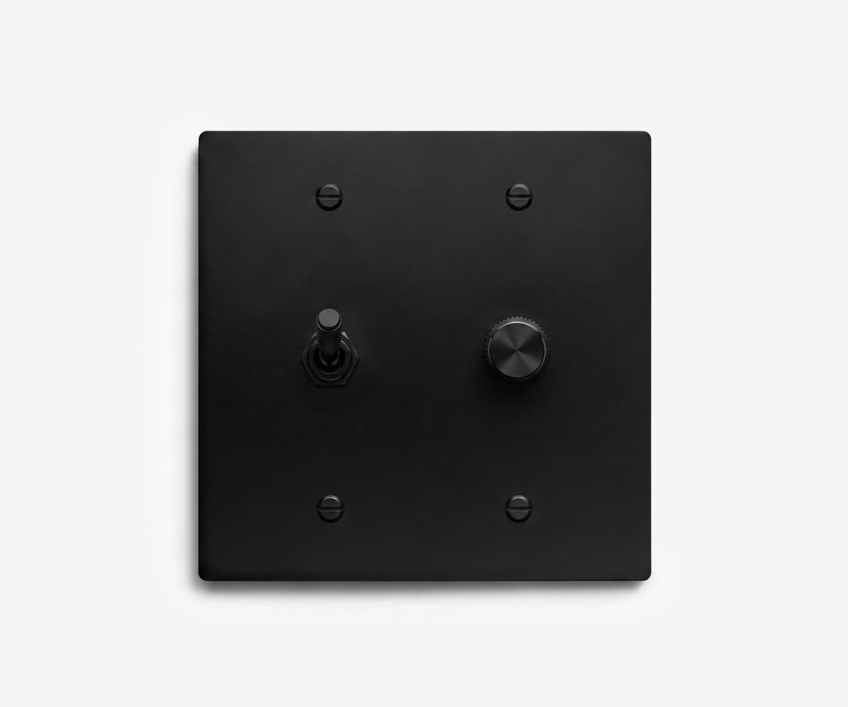 Stainless Steel Switch Plate - 2 Gang, view 13