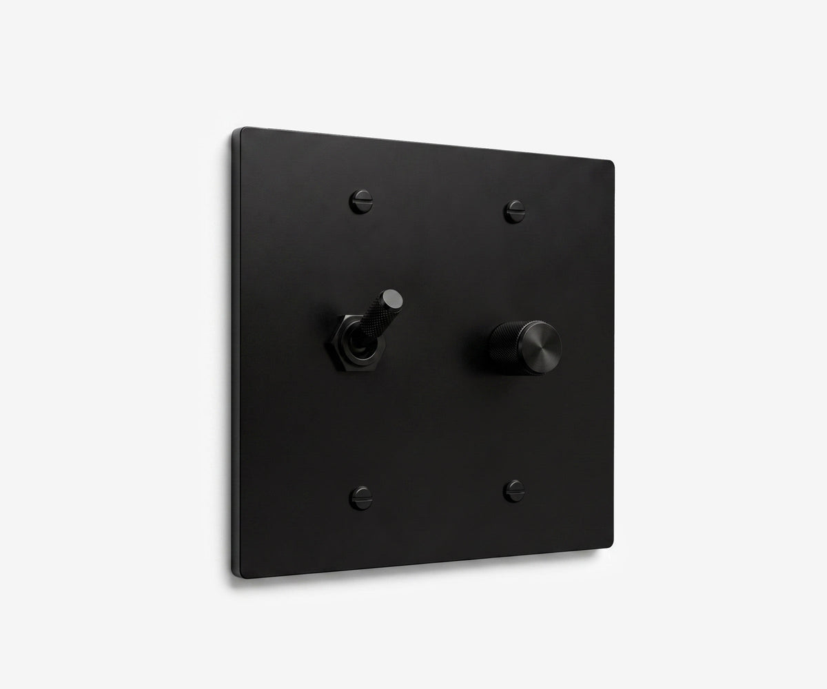Stainless Steel Switch Plate - 2 Gang, view 14