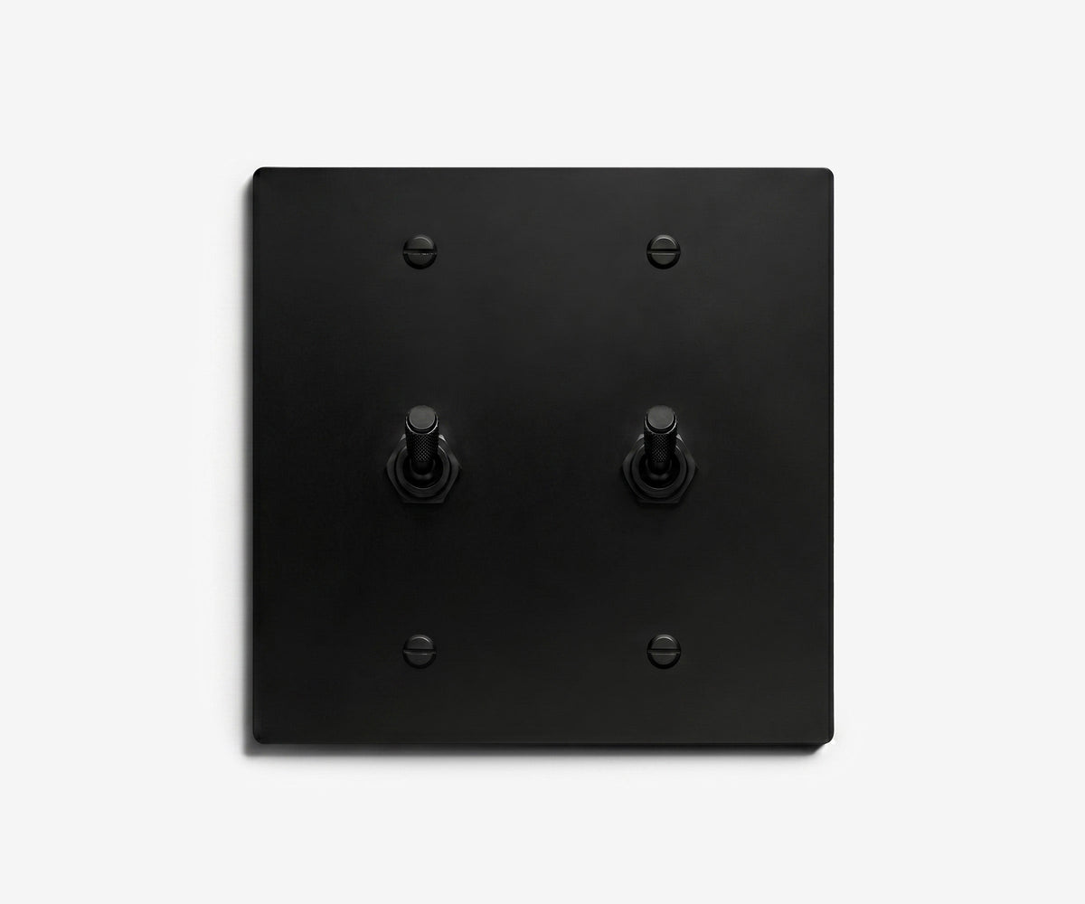 Stainless Steel Switch Plate - 2 Gang, view 15