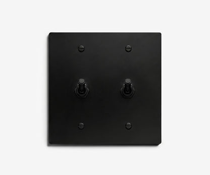 Stainless Steel Switch Plate - 2 Gang, view 15