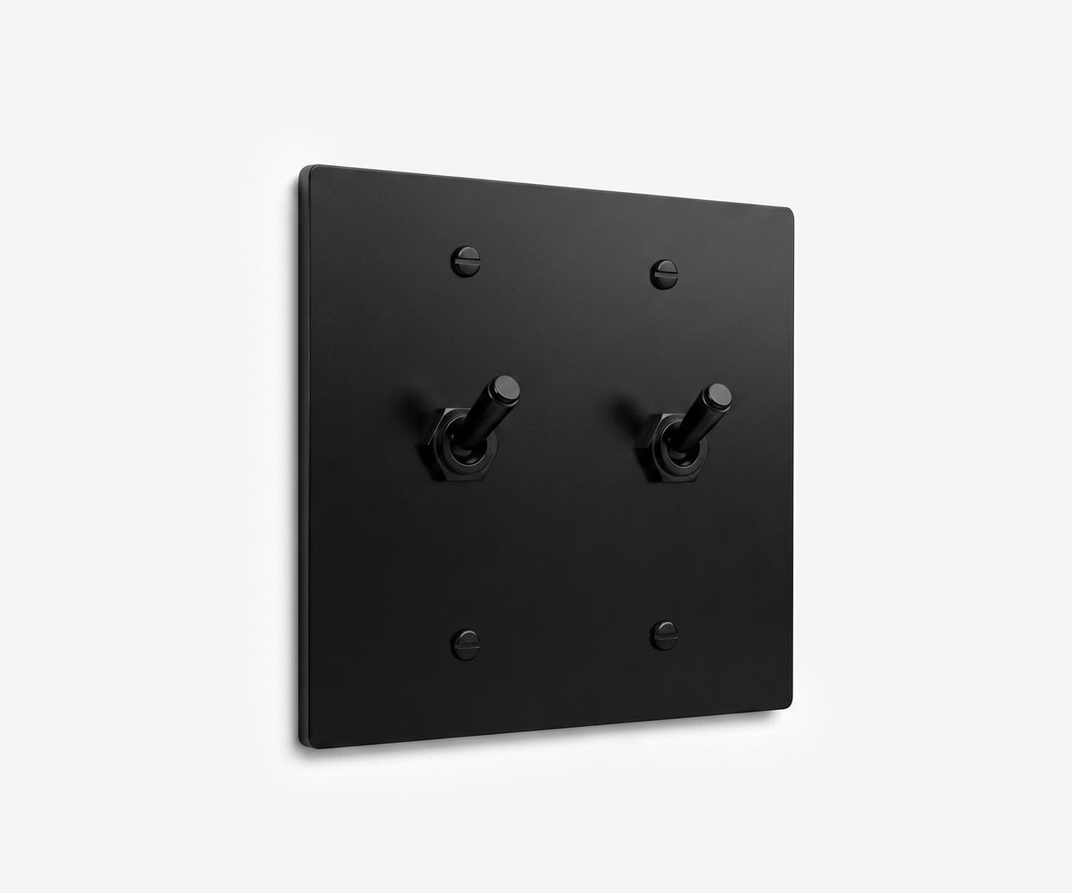 Stainless Steel Switch Plate - 2 Gang, view 16