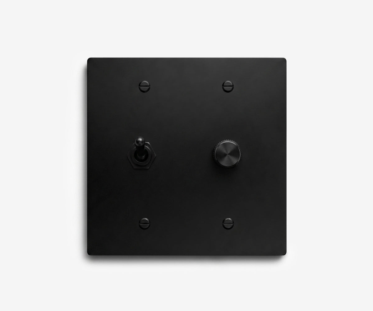 Stainless Steel Switch Plate - 2 Gang, view 17