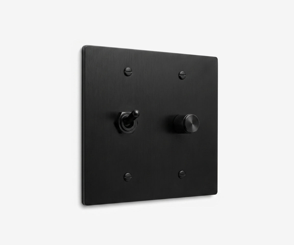 Stainless Steel Switch Plate - 2 Gang, view 18