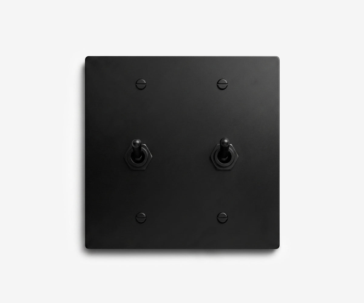 Stainless Steel Switch Plate - 2 Gang, view 19