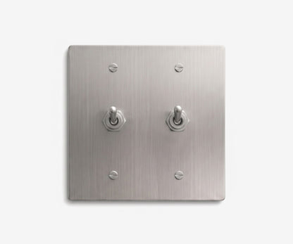 Stainless Steel Switch Plate - 2 Gang, view 7