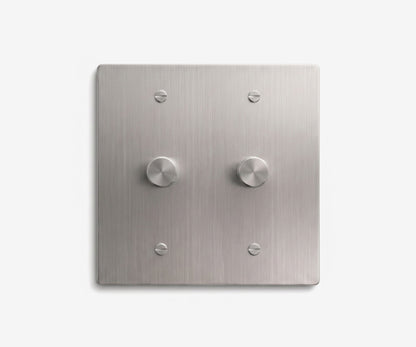 Stainless Steel Switch Plate - 2 Gang, view 9