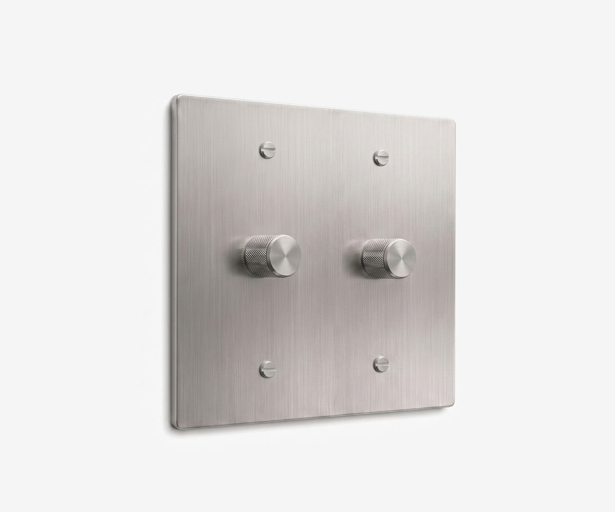 Stainless Steel Switch Plate - 2 Gang, view 10