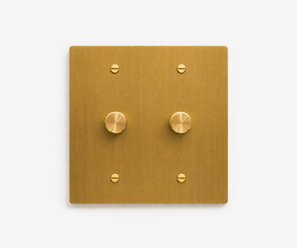 Solid Brass Switch Plate - 2 Gang, view 11