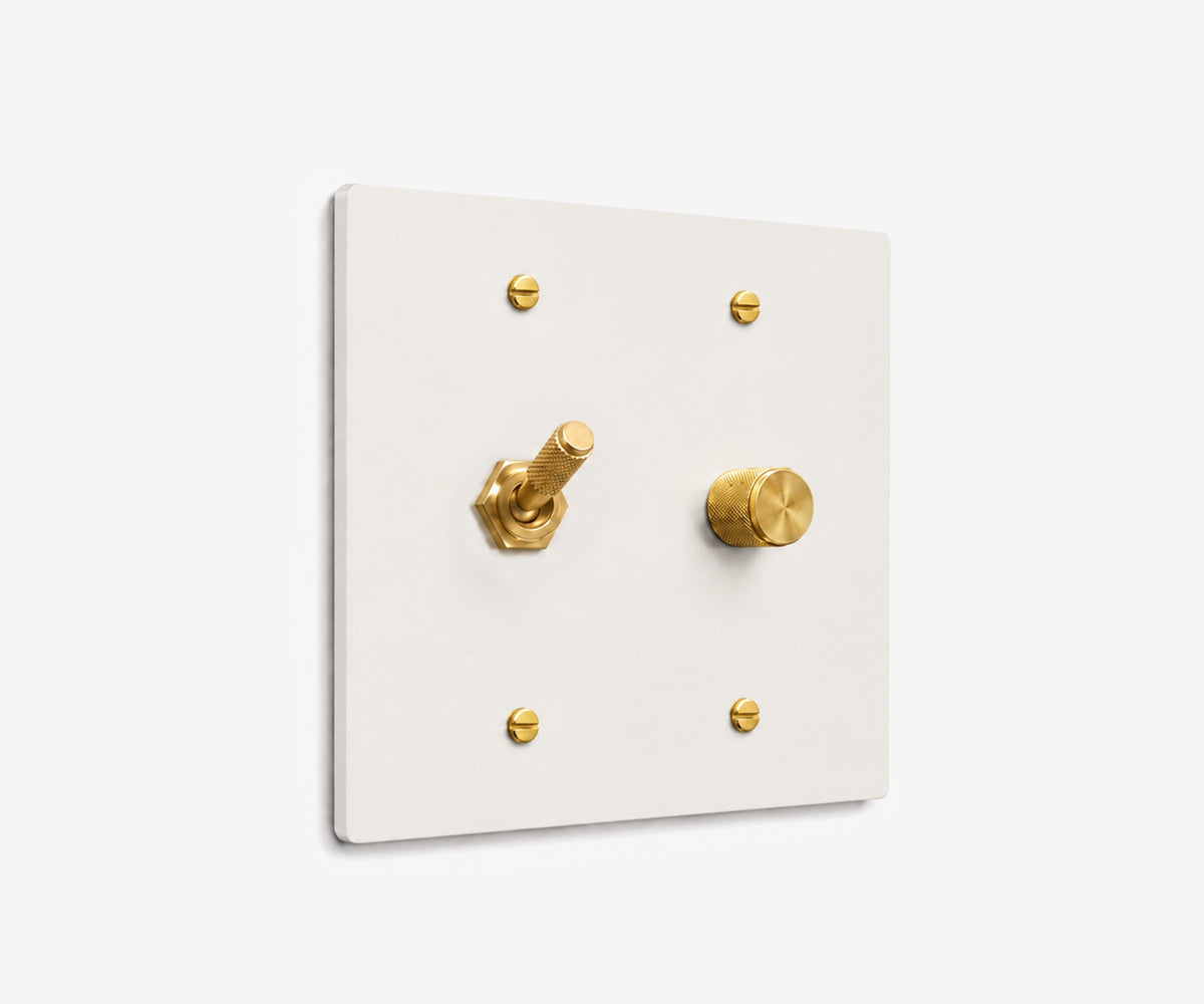 Stainless Steel Switch Plate - 2 Gang, view 24