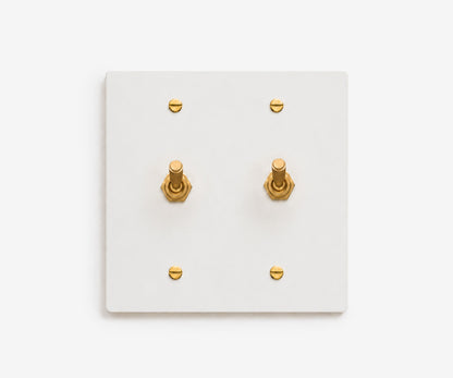 Stainless Steel Switch Plate - 2 Gang, view 25