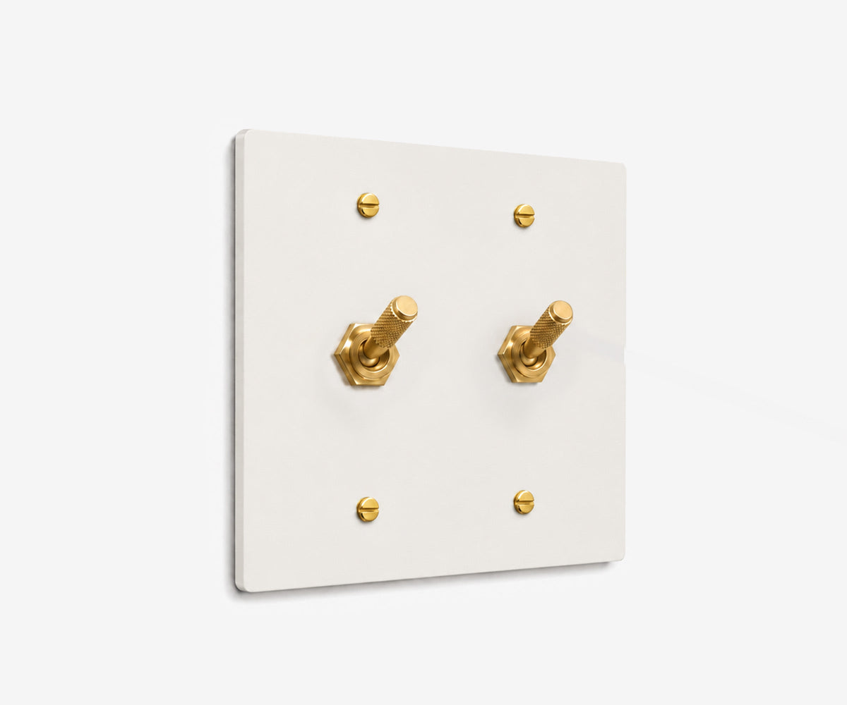 Stainless Steel Switch Plate - 2 Gang, view 26