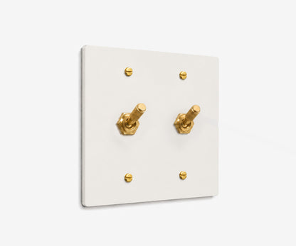 Stainless Steel Switch Plate - 2 Gang, view 26