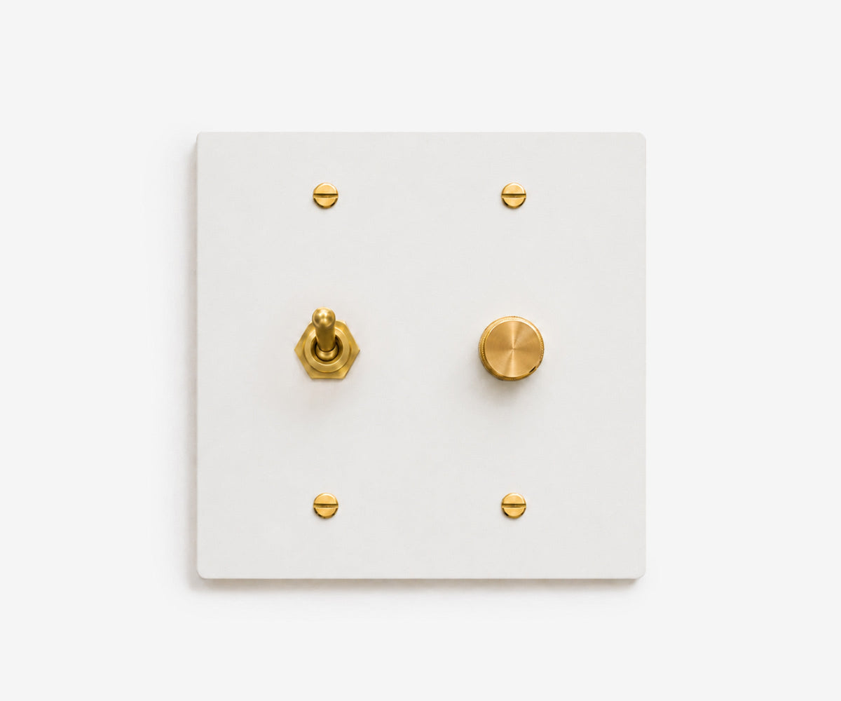 Stainless Steel Switch Plate - 2 Gang, view 27