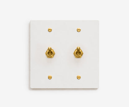 Stainless Steel Switch Plate - 2 Gang, view 29
