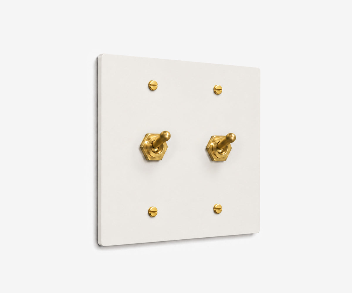 Stainless Steel Switch Plate - 2 Gang, view 30