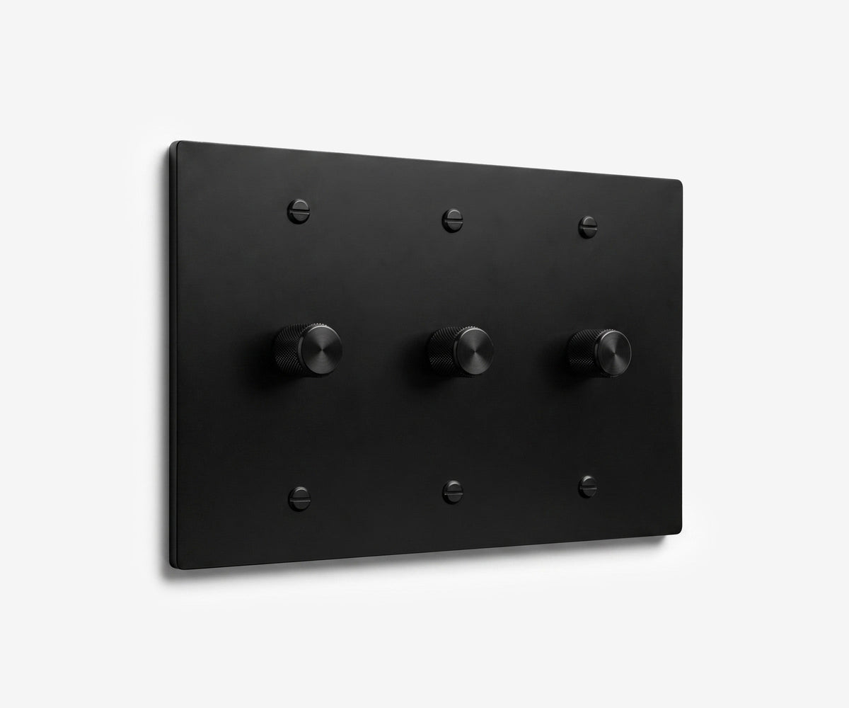 Stainless Steel Switch Plate - 3 Gang, view 16