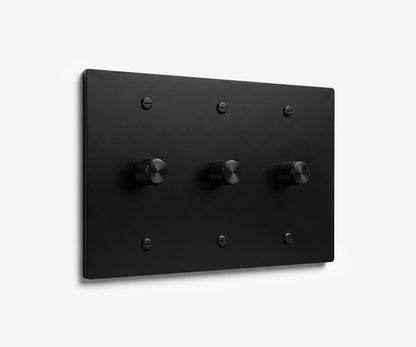 Stainless Steel Switch Plate - 3 Gang, view 16