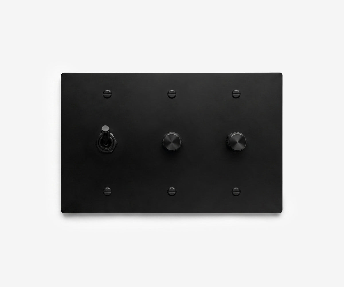 Stainless Steel Switch Plate - 3 Gang, view 17