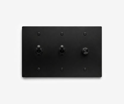 Stainless Steel Switch Plate - 3 Gang, view 19