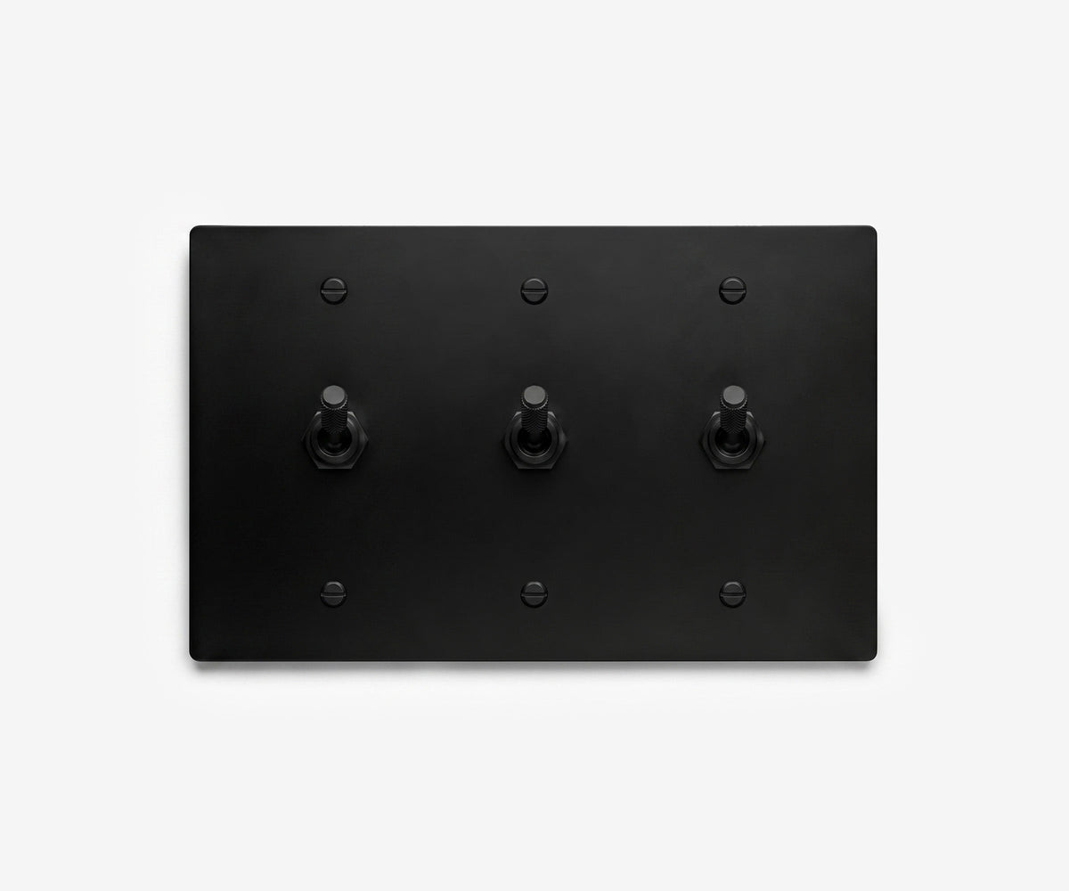 Stainless Steel Switch Plate - 3 Gang, view 21