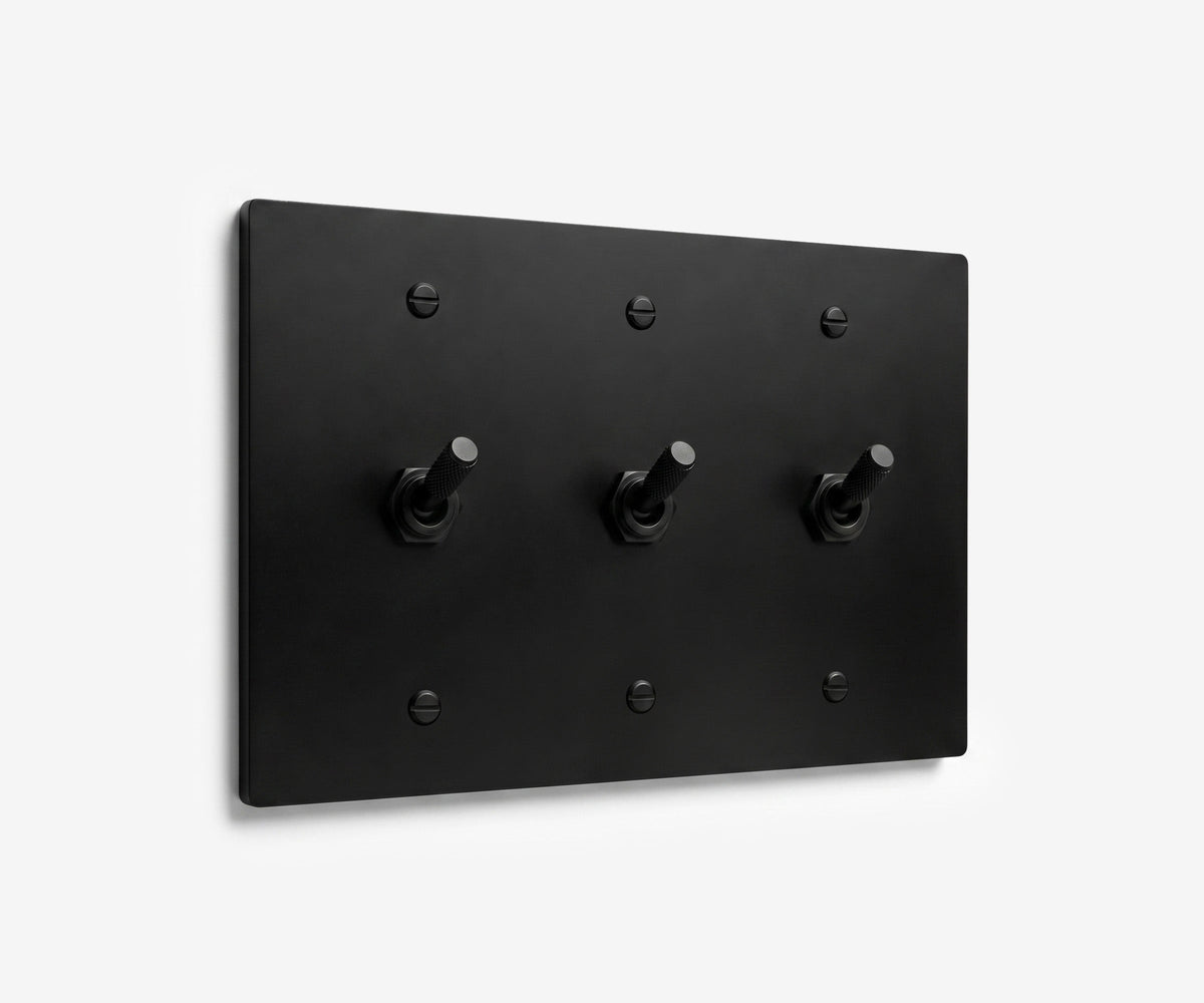 Stainless Steel Switch Plate - 3 Gang, view 22