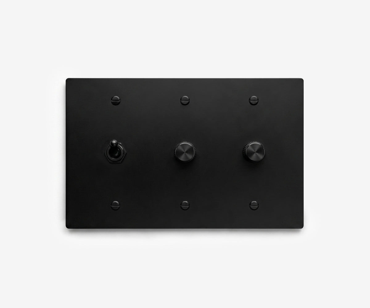 Stainless Steel Switch Plate - 3 Gang, view 23