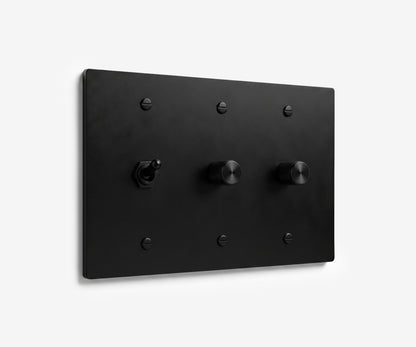 Stainless Steel Switch Plate - 3 Gang, view 24