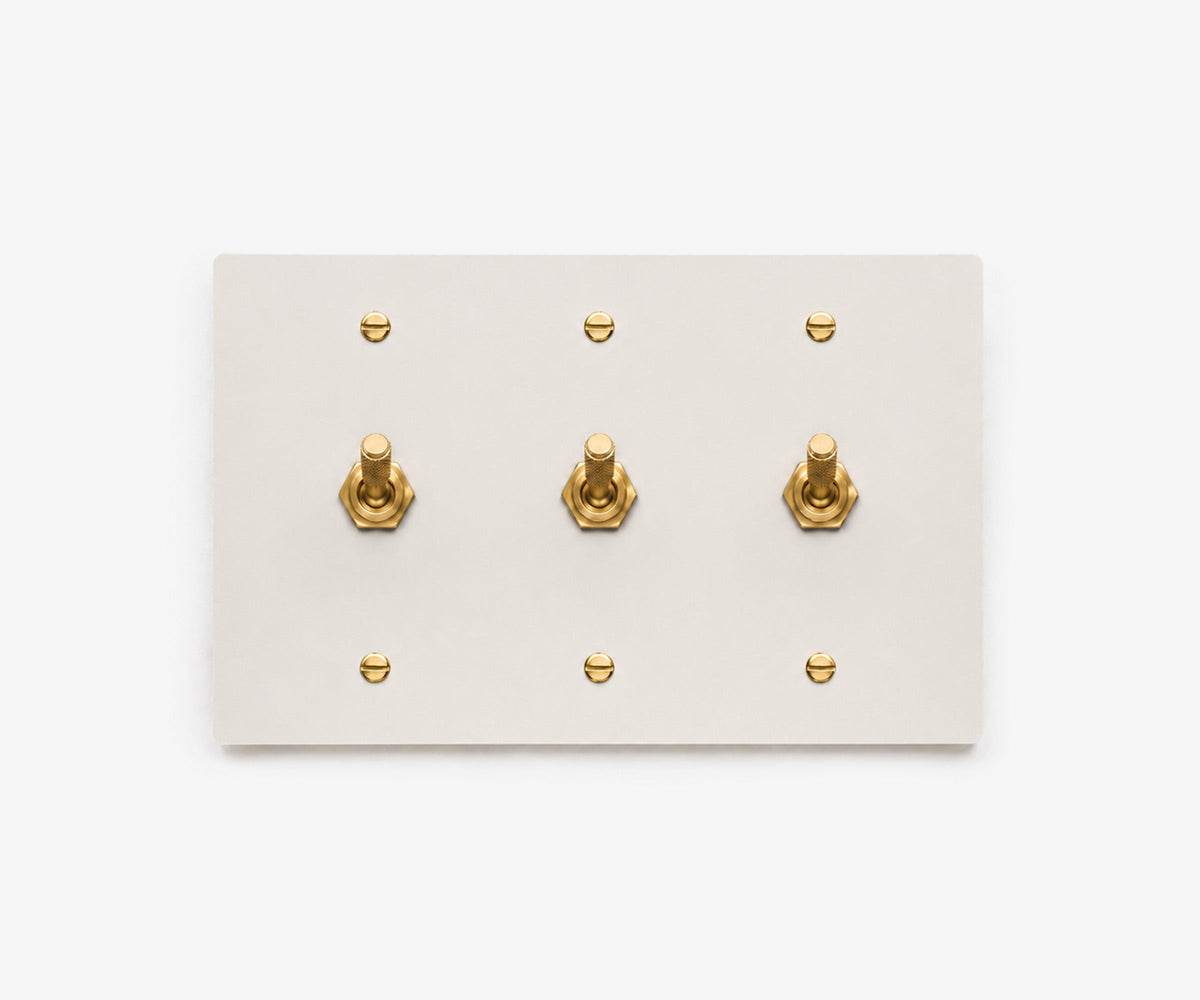 Stainless Steel Switch Plate - 3 Gang, view 7
