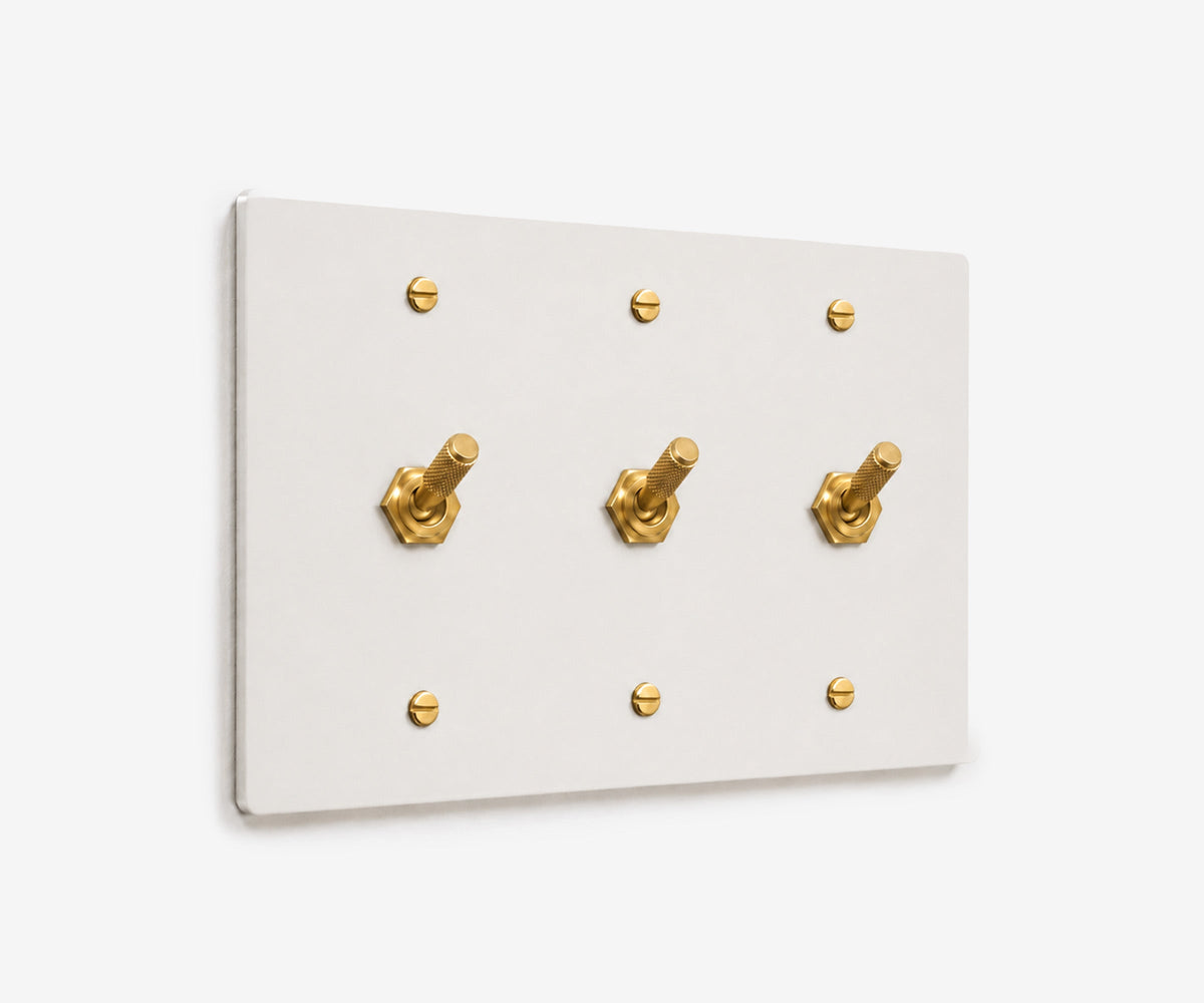 Stainless Steel Switch Plate - 3 Gang, view 8
