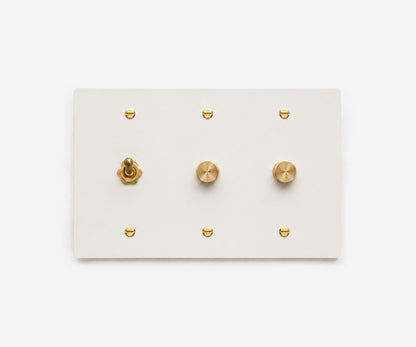 Stainless Steel Switch Plate - 3 Gang, view 9