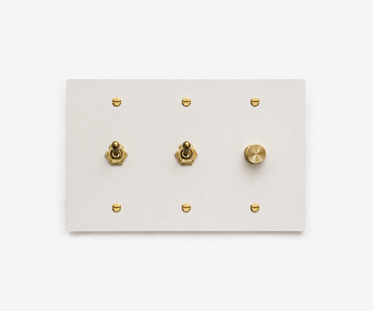 Stainless Steel Switch Plate - 3 Gang, view 11
