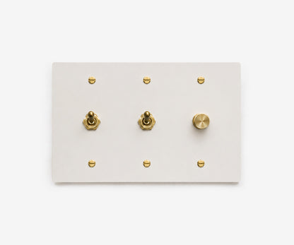 Stainless Steel Switch Plate - 3 Gang, view 11