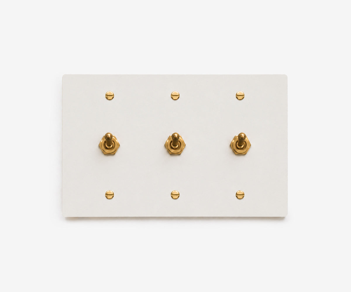 Stainless Steel Switch Plate - 3 Gang, view 13