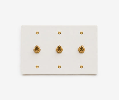 Stainless Steel Switch Plate - 3 Gang, view 13