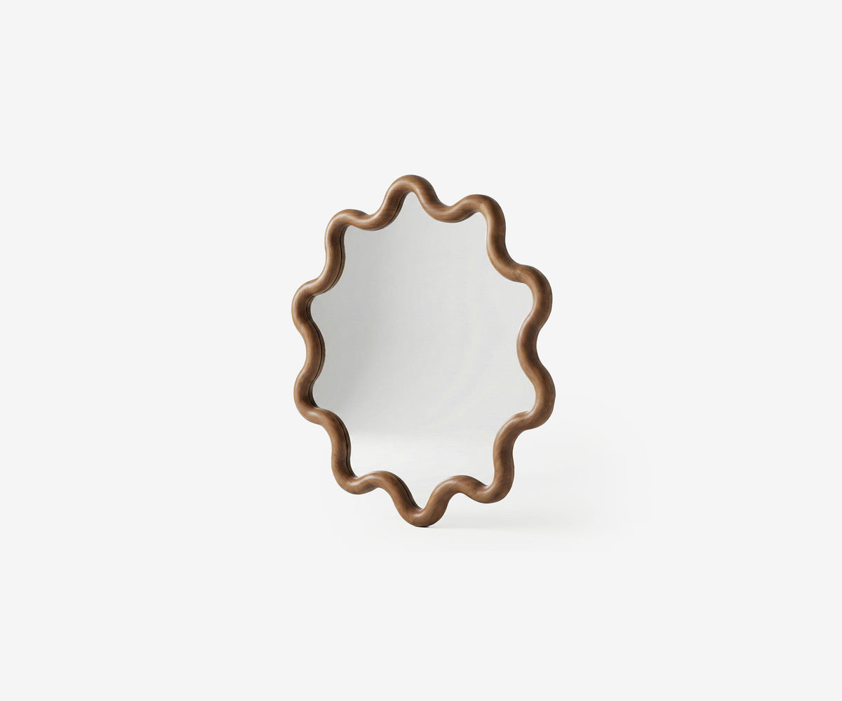 Rosette Wave Mirror, view 2