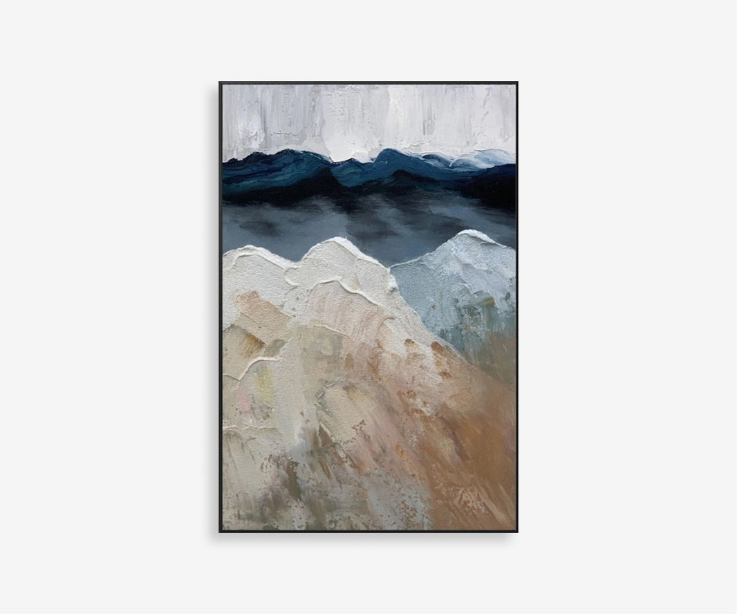 Mountains Impressionist Art