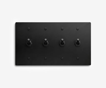 Stainless Steel Switch Plate - 4 Gang, view 9