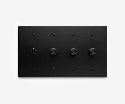 Stainless Steel Switch Plate - 4 Gang, view 11