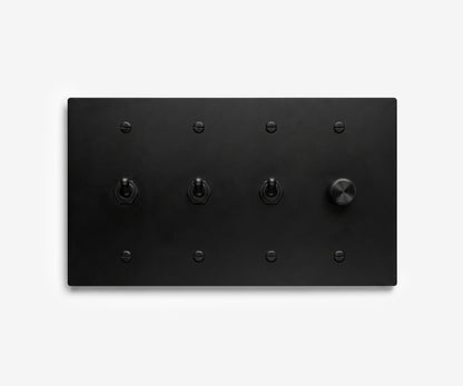 Stainless Steel Switch Plate - 4 Gang, view 15