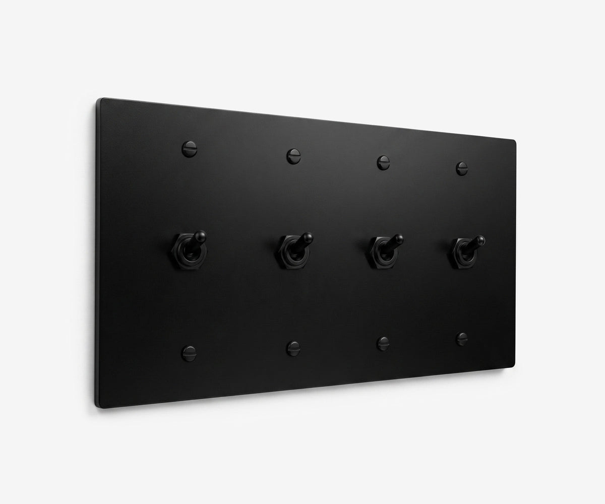Stainless Steel Switch Plate - 4 Gang, view 18