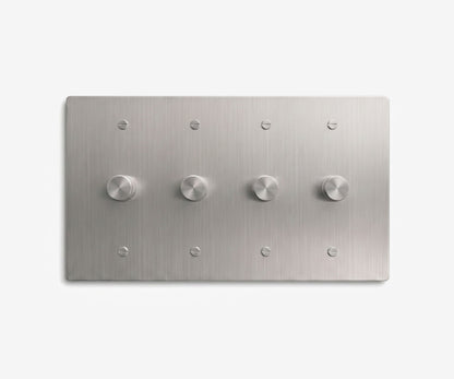 Stainless Steel Switch Plate - 4 Gang, view 19