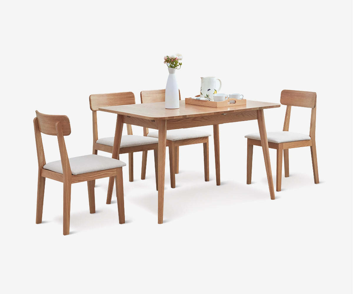 Expandable Oak Dining Table, view 5